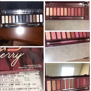 BNIB Cherry Palette and Smokey Eye palette.